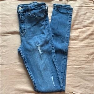 Distressed Hollister Jeans